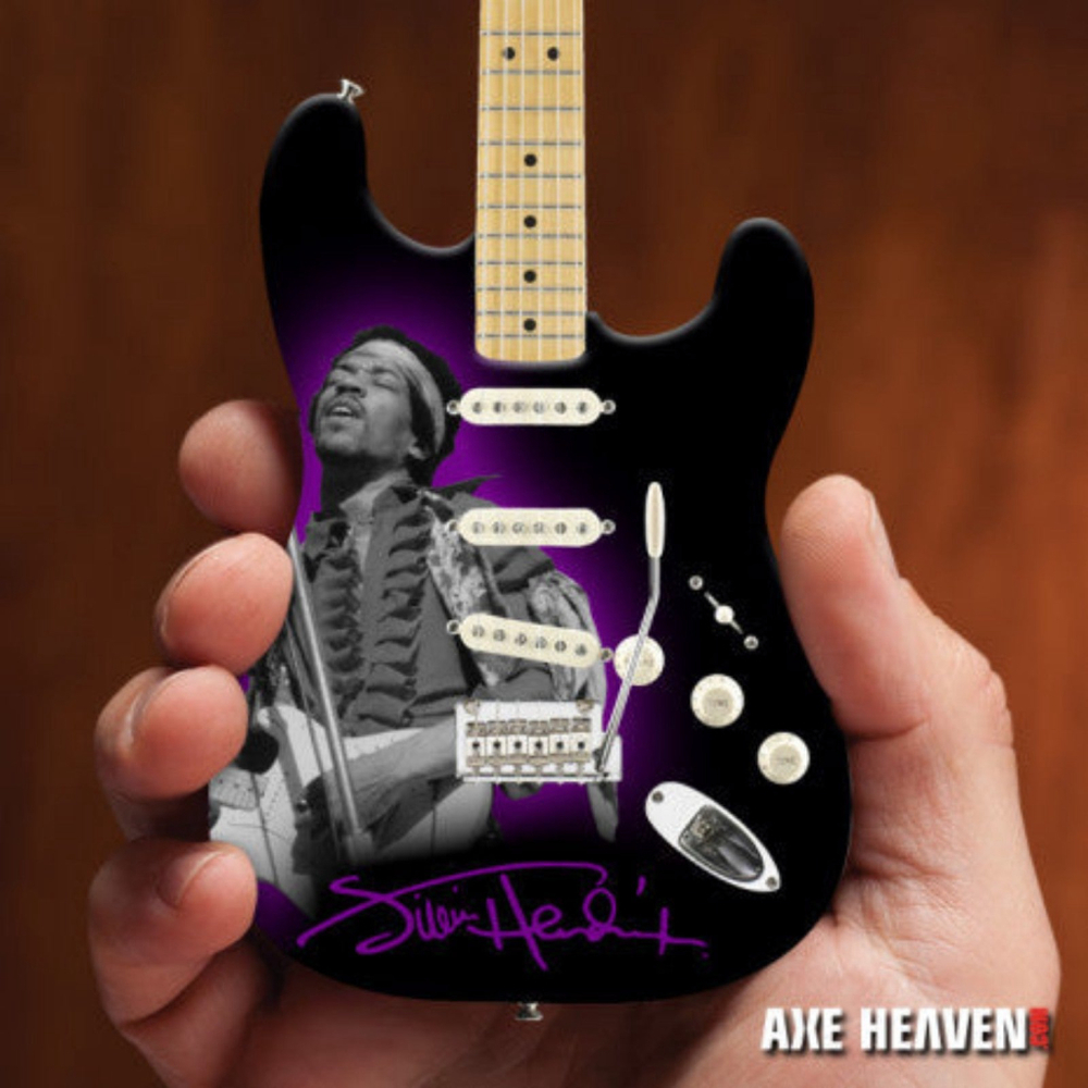 Officially Licensed Jimi Hendrix Mini Fender™ Strat™ Tribute Guitar Model